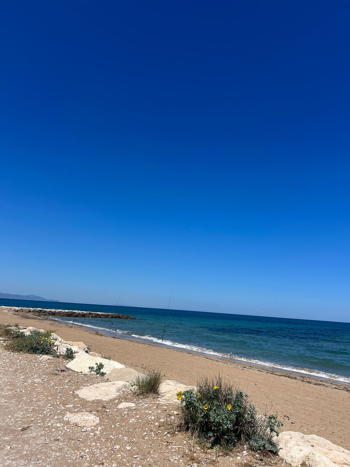 Beach house in Denia with a big garden